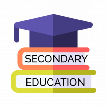 Secondary Education Logo. 