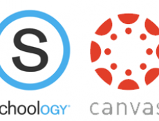 Schoology and Canvas Logos